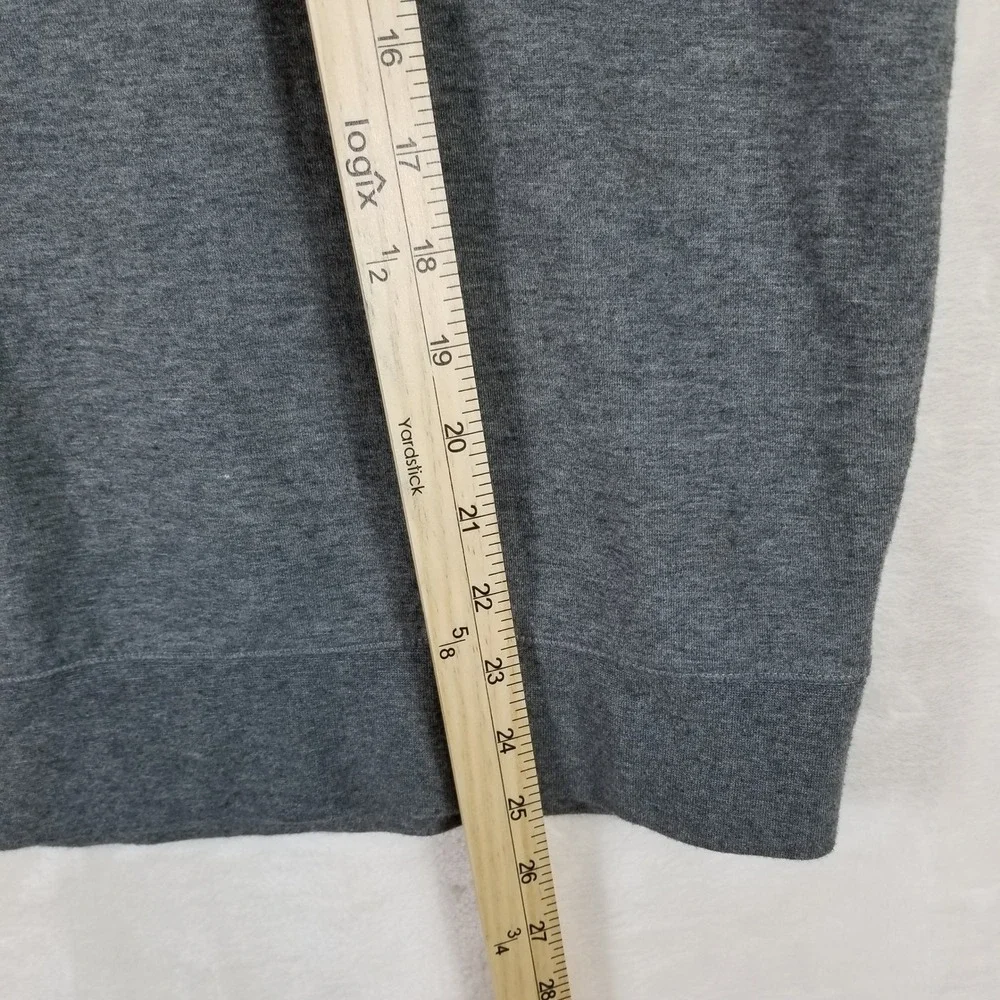 Polo Ralph Lauren Mens Large Grey Quarter Zip Pullover‎ Cotton Blend Sweater